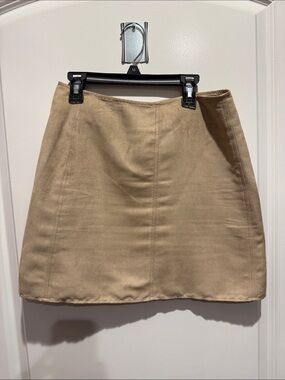 Banana Republic Tan Mini Skirt
